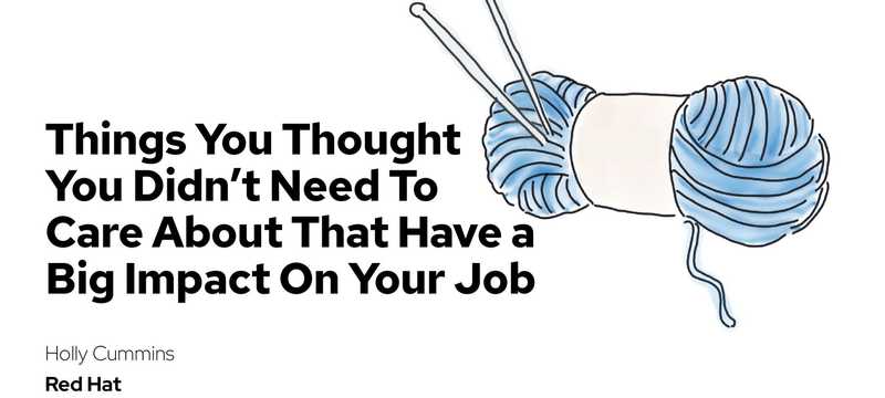 Things You Thought You Didn’t Need To Care About That Have a Big Impact On Your Job