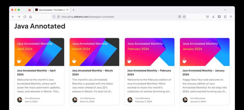 Java Annoted Featured Content – The Long Version