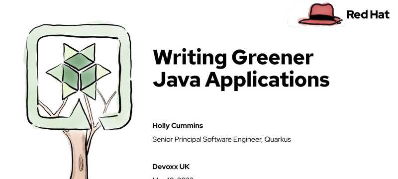 Writing Greener Java Applications
