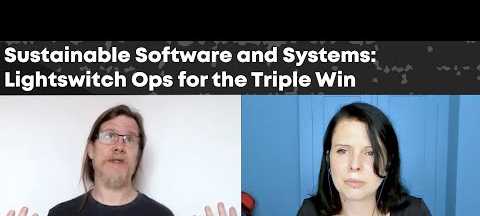 Sustainable software and systems, efficiency and the triple win. Policy, progress, and modern Java runtimes like Quarkus.